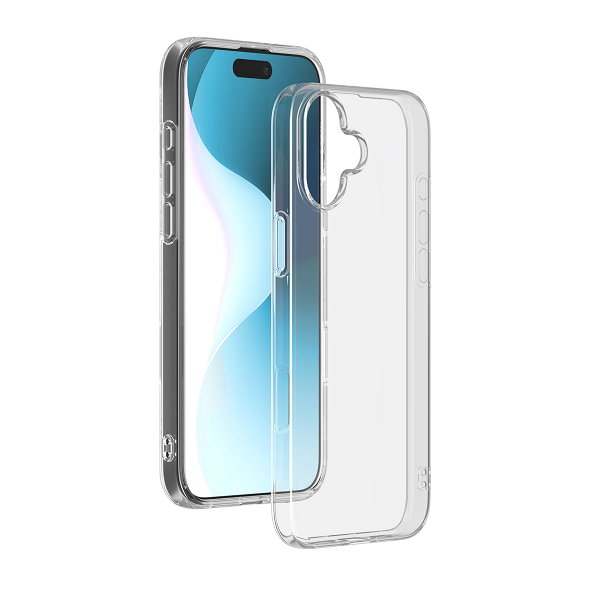 Kuori iPhone 16 Plus Pehmeä SiliSoft Keltaisuudenesto