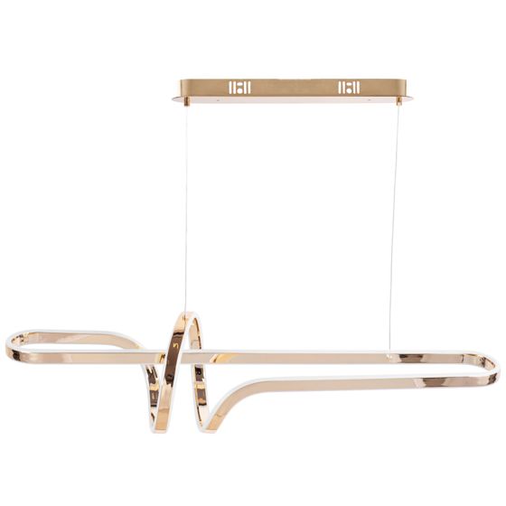 TOOLIGHT riippuva kattovalaisin LED G039-CP kulta, 98x98x24cm