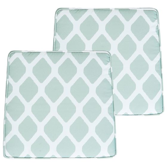 Puutarhatuolien istuintyynysetti 2 kpl TERNI 37 x 34 cm Mintunvihreä