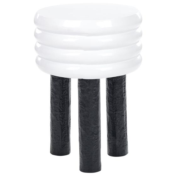 Sivupöytä KIKIWA metalli Valkoinen