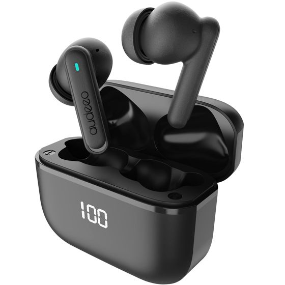Kuulokkeet In-Ear ANC ENC LED Aeropods Musta