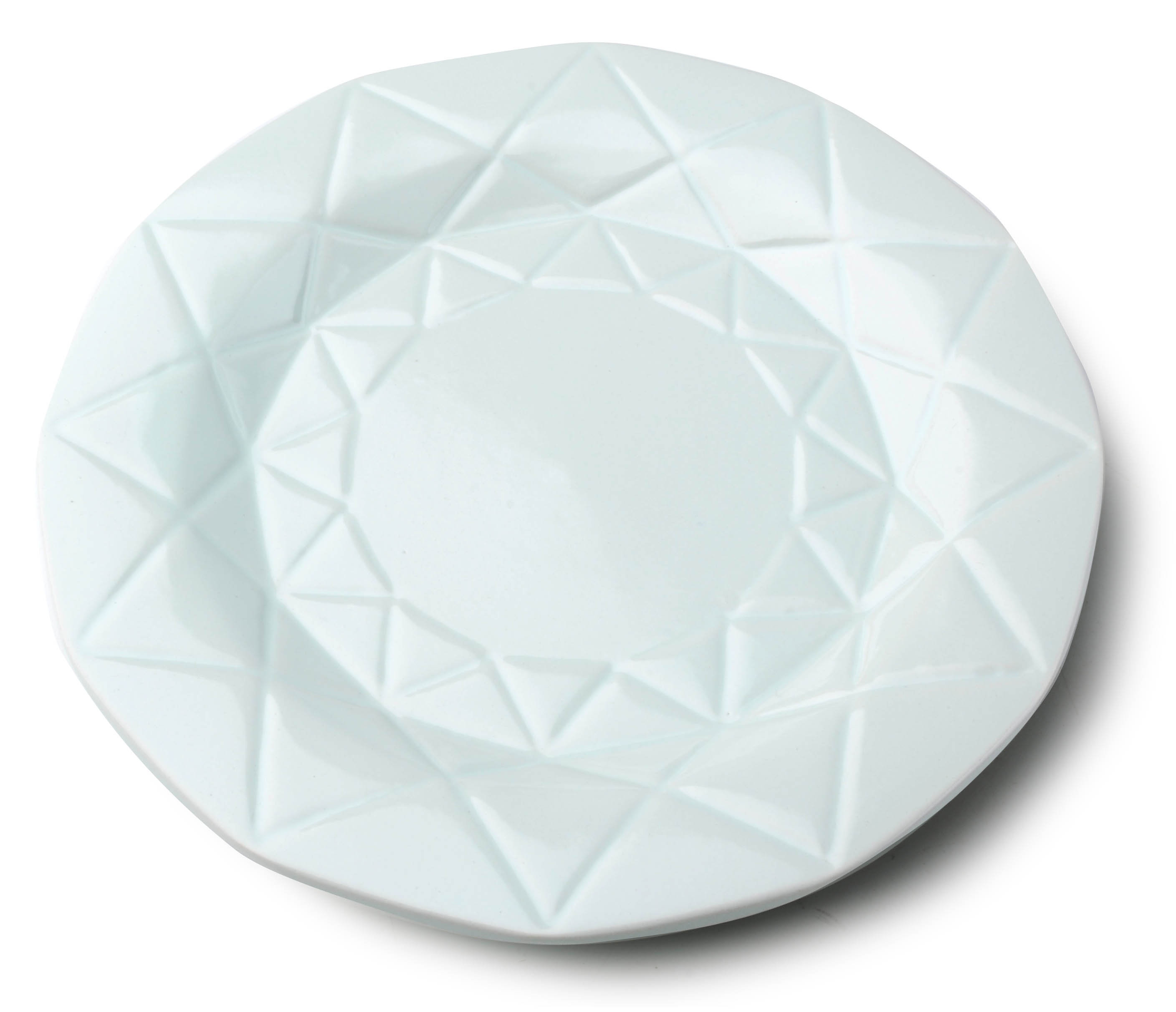 Litteä lautanen keramiikka Affek Design Adel 24 cm minttu 1 kpl