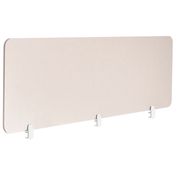 Työpöydän väliseinä SPLIT 180 x 50 cm Beige