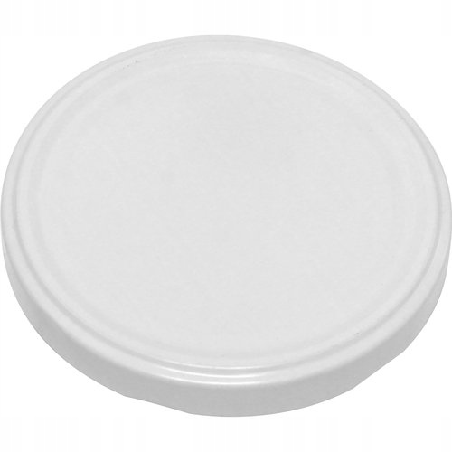 Valkoinen purkin kansi, halkaisija 82/6, 10 kpl
