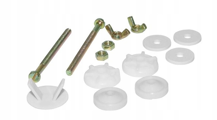 Ruuvisarja kompaktin L-wc-säiliön kiinnitykseen