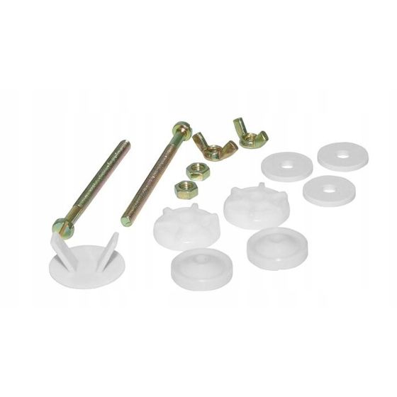 Ruuvisarja kompaktin L-wc-säiliön kiinnitykseen