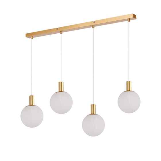 NETTLIFE lasinen, riippuvalaisin, E27, 4 Valolla, riippuva, riippuvalaisin, säädettäväKorkeus, moderni, riippuvalaisin