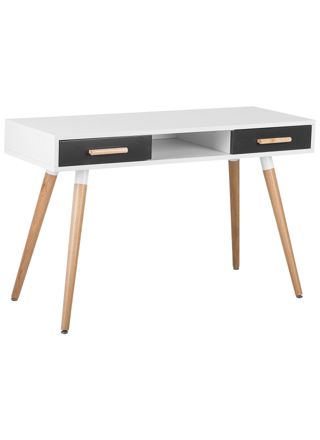 Kampauspöytä Työpöytä FRISCO Harmaa 120 cm 45 cm säilytystila