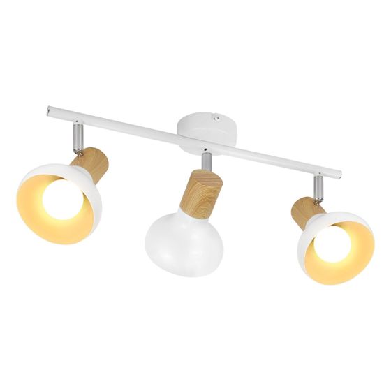 NETTLIFE Vintage - kattospottivalaisin E14, teollisuuskäyttöön, säädettävä rautavarjostin, ilman lamppua