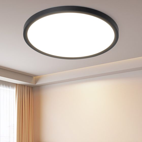 NETTLIFE LED - kattovalaisin kylpyhuoneeseen, litteä, 30 cm, 24 W, pyöreä, valkoinen, keittiön kattovalaisin, ei - himmennettävä