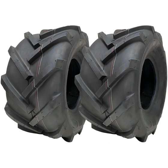 18x9,50-8 avoimella keskiosalla varustetut urarenkaat Rotovator Industrial Wanda P328 (2 kpl:n sarja)