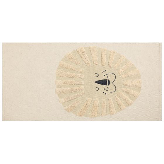 Lastenmatto BALARI Beige 80 x 150 cm Puuvilla