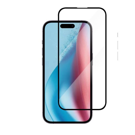 Näytön suojakalvo iPhone 16/15 musta