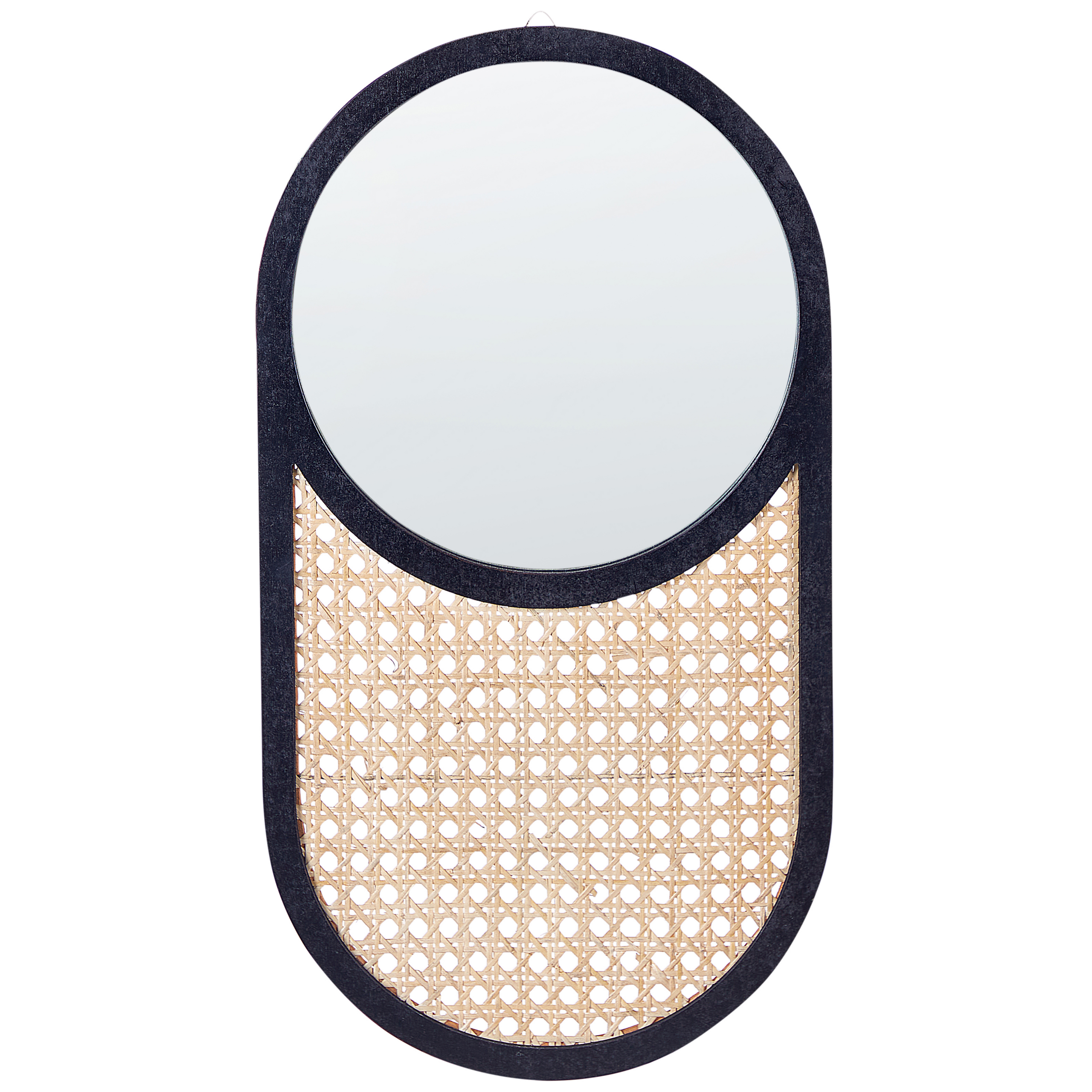 Seinäpeili BALEAL 30 cm 56 cm rottinki Luonnonväri