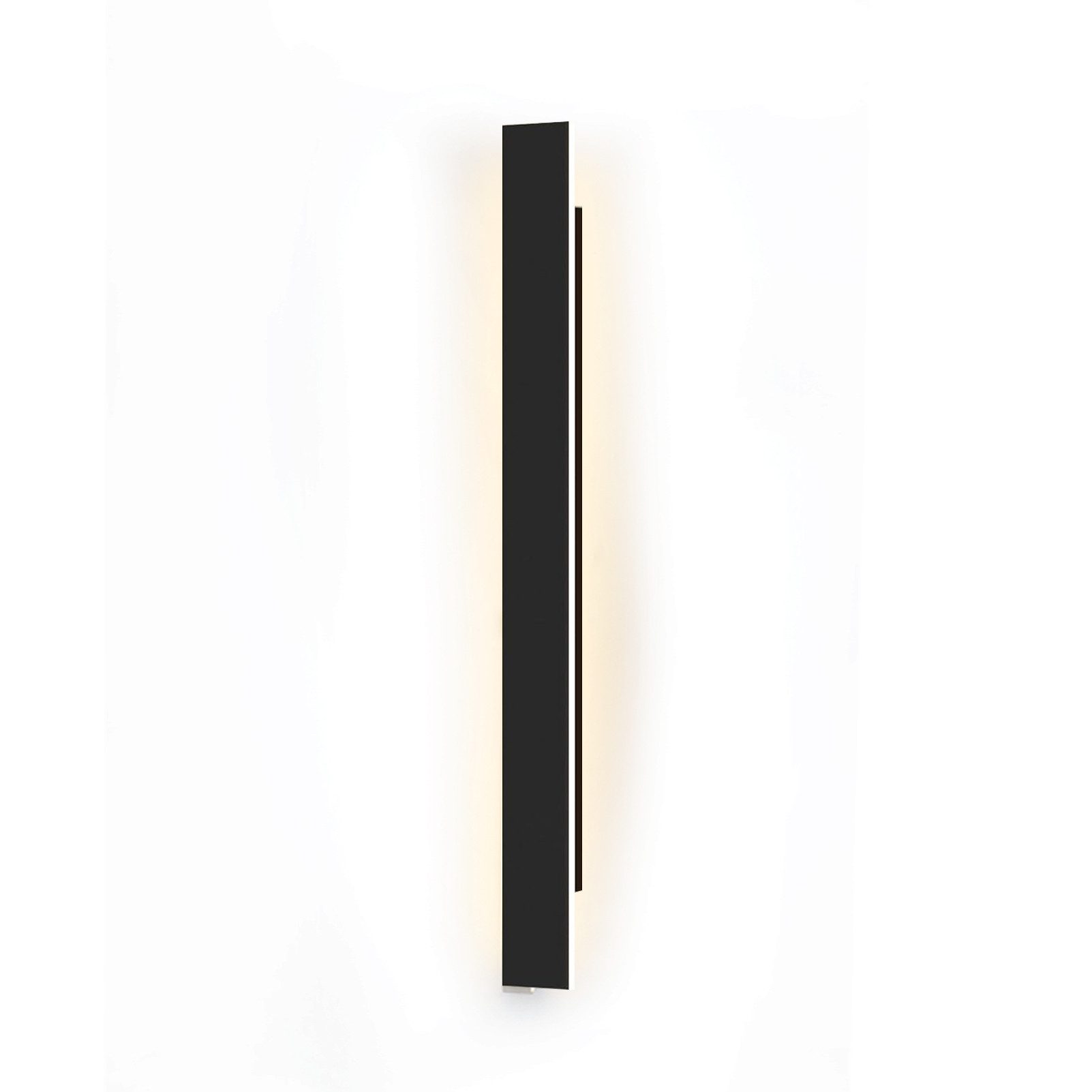 NETTLIFE LED-seinävalaisin ulkoseinävalaisin 100CM musta 3000K IP65 pitkä 26W akryylivilla kotiseinäpuutarhoihin