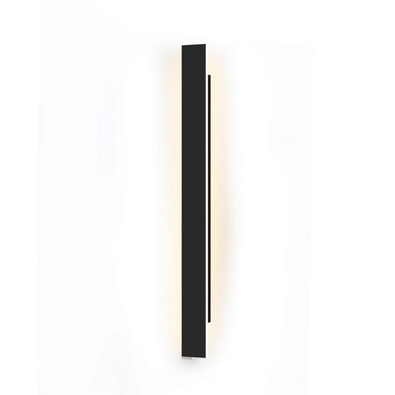 NETTLIFE LED-seinävalaisin ulkoseinävalaisin 100CM musta 3000K IP65 pitkä 26W akryylivilla kotiseinäpuutarhoihin