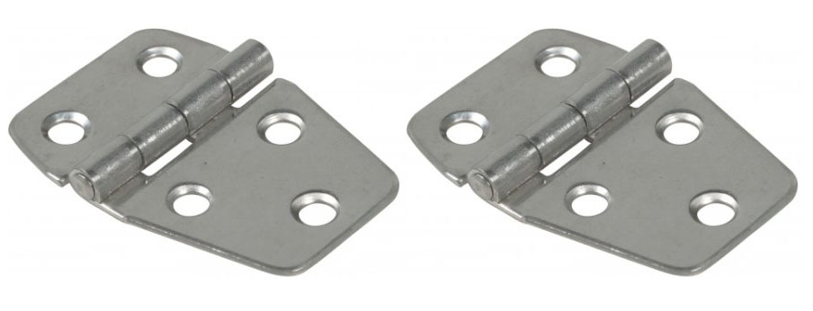 Sarana 40 x 55 mm, ruostumaton teräs – 1 pari – 2 kpl