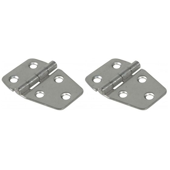 Sarana 40 x 55 mm, ruostumaton teräs – 1 pari – 2 kpl