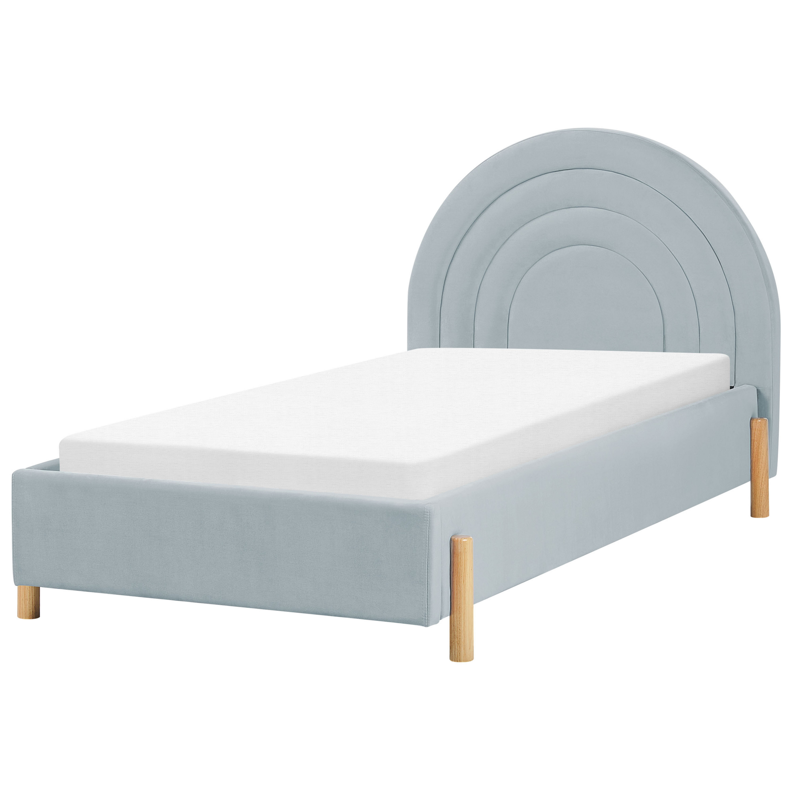 Lastensänky Sametti ANET 90 x 200 cm Vaaleansininen