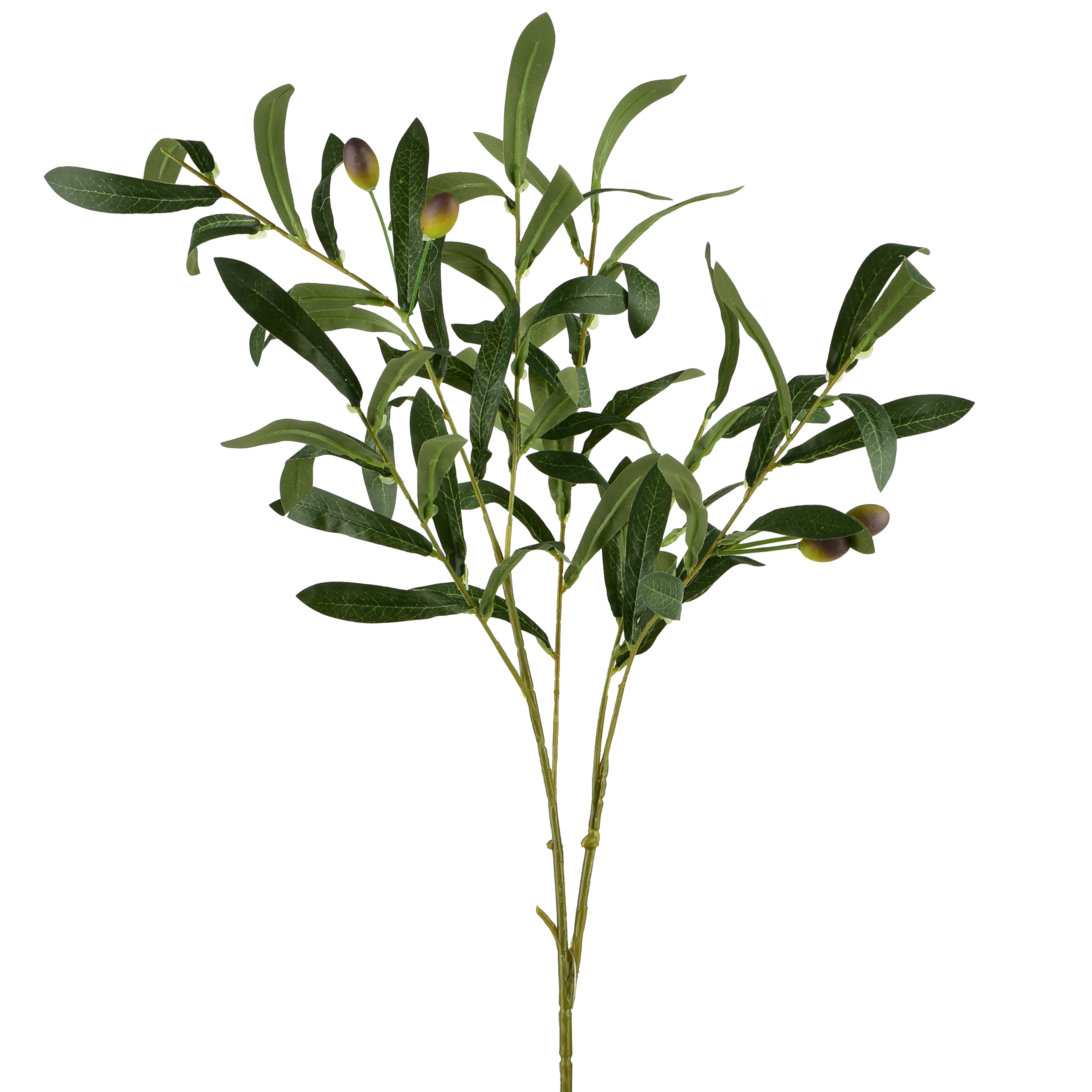 Koristeoksa muovi Viridis Oliivi 90cm vihreä 1kpl