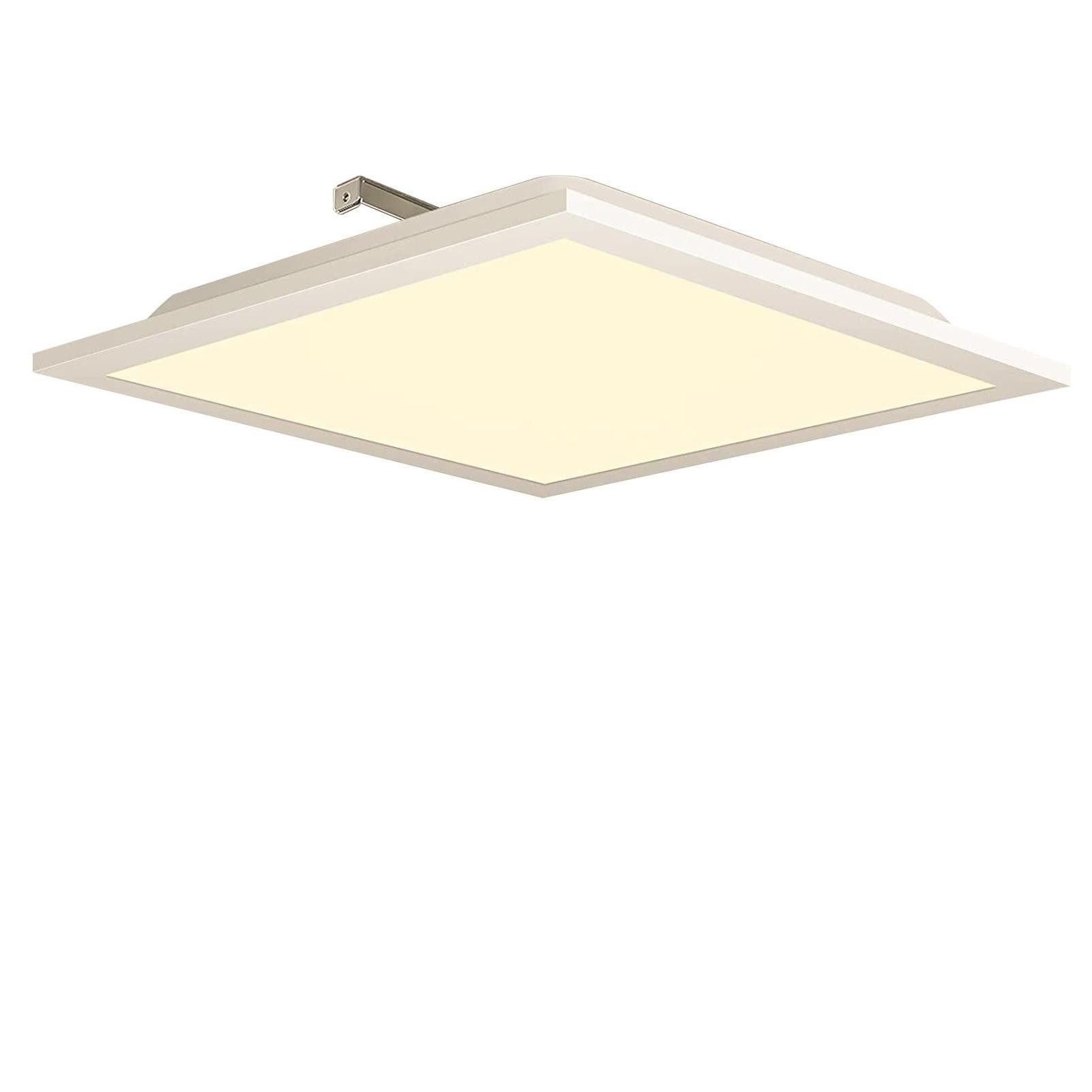 NETTLIFE LED - paneelikattovalaisin, olohuoneeseen, 60*60CM, 40W, litteä, 3000K