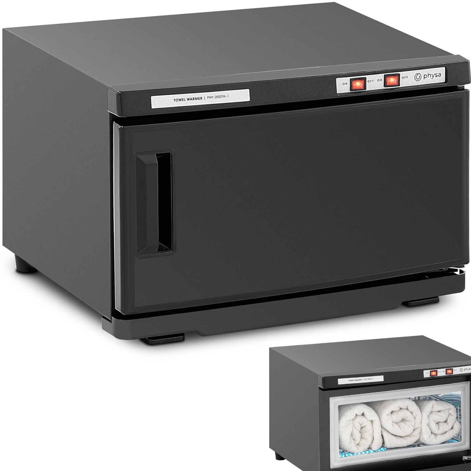 Pyyhekuivain UV-steriloinnilla 16 l 230 W musta