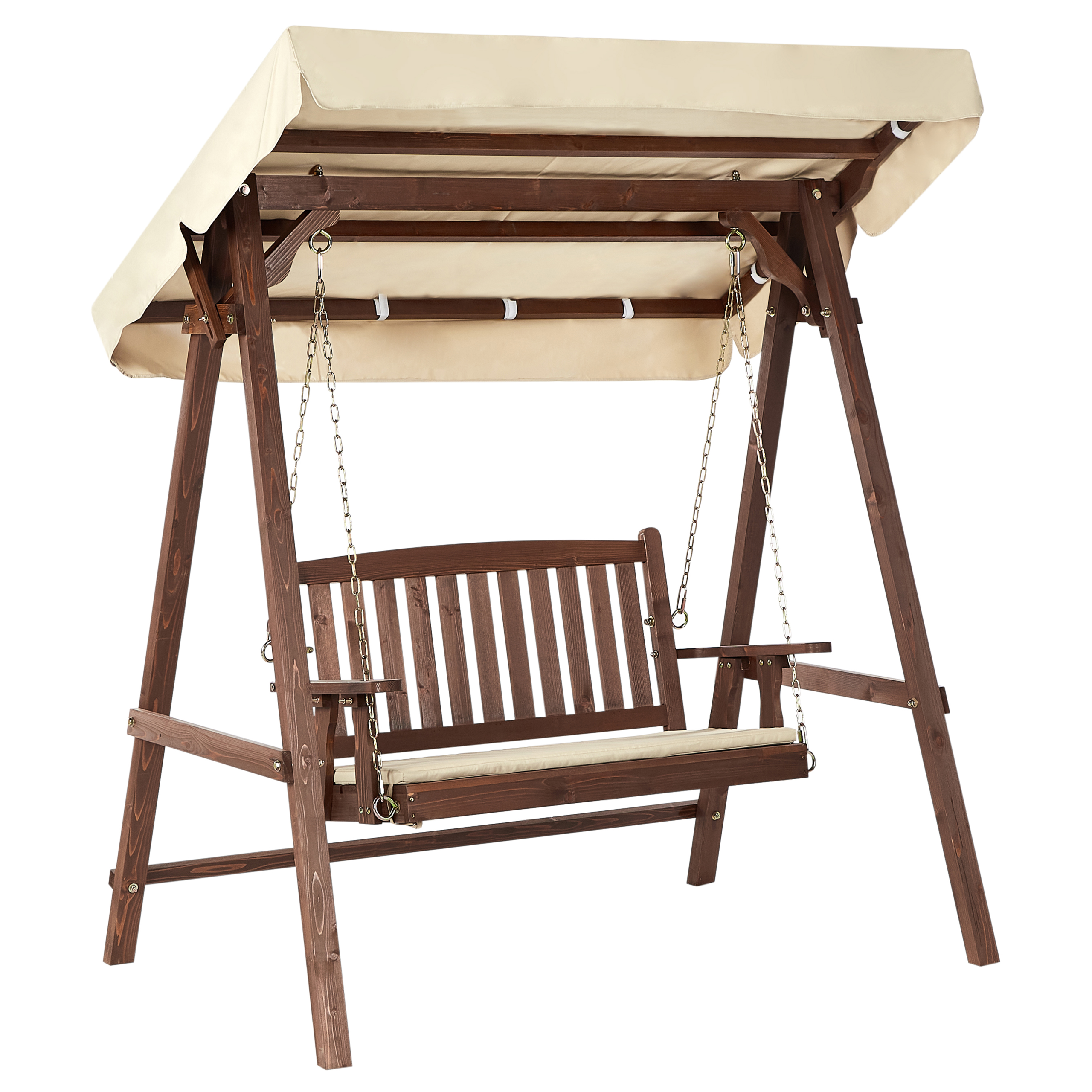 Puutarhakeinu CAVIOLA kuusi Tummanruskea