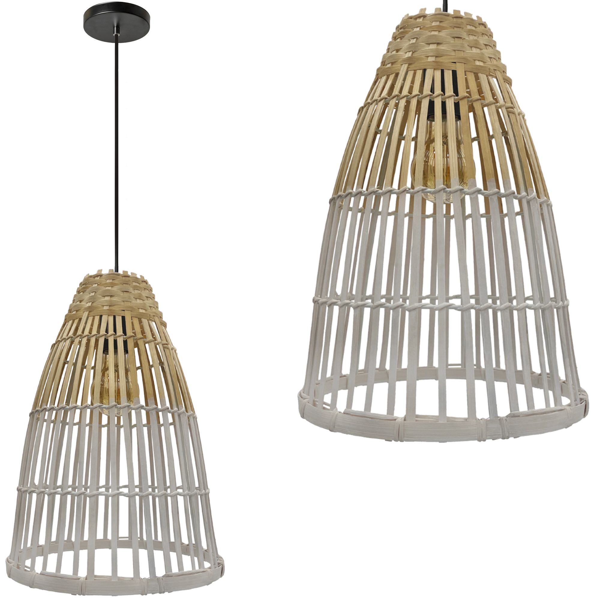 TOOLIGHT riippuvalaisin APP1329-1CP Valkoinen, 34x25x34cm