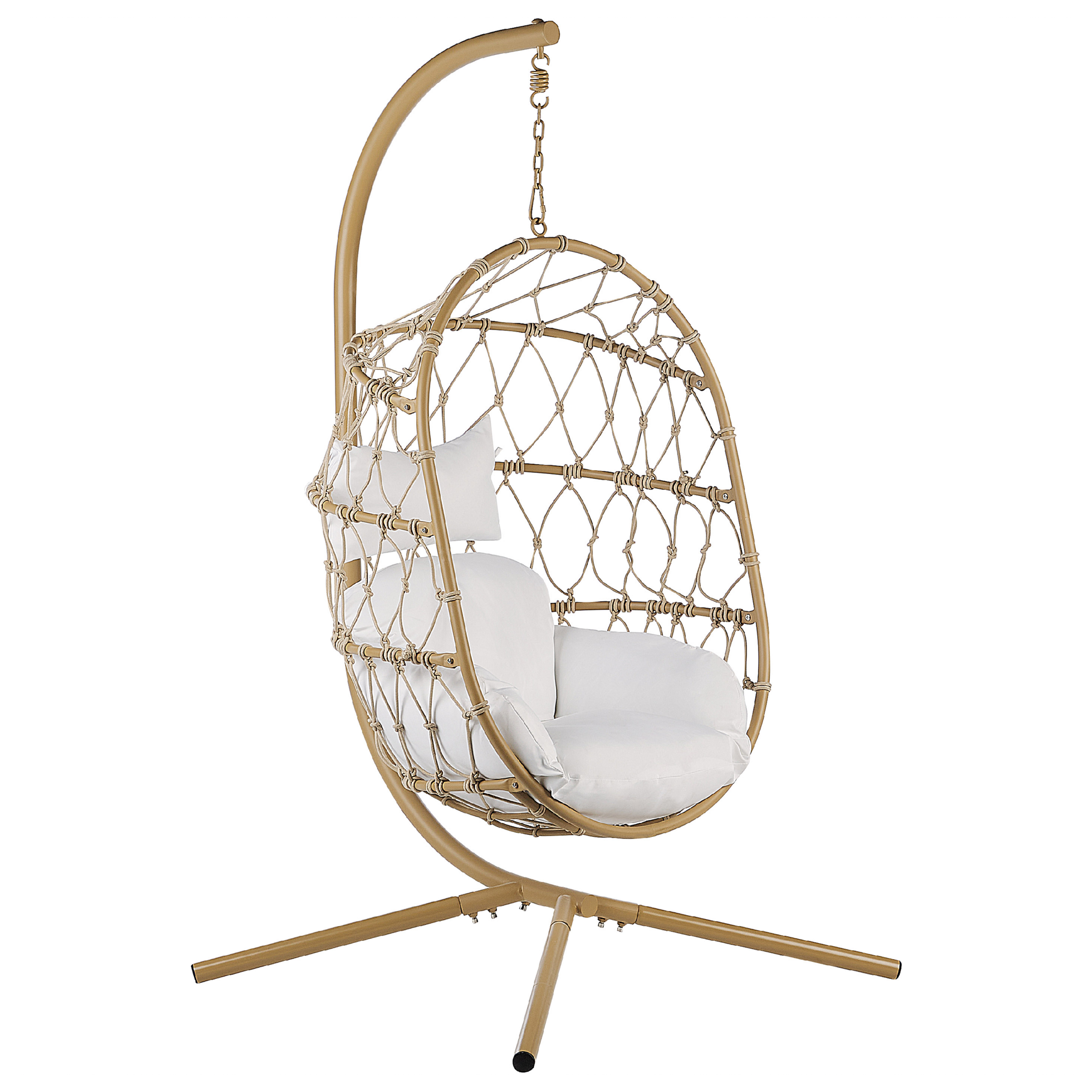 Riipputuoli jalustalla ADRIA Metalli Beige