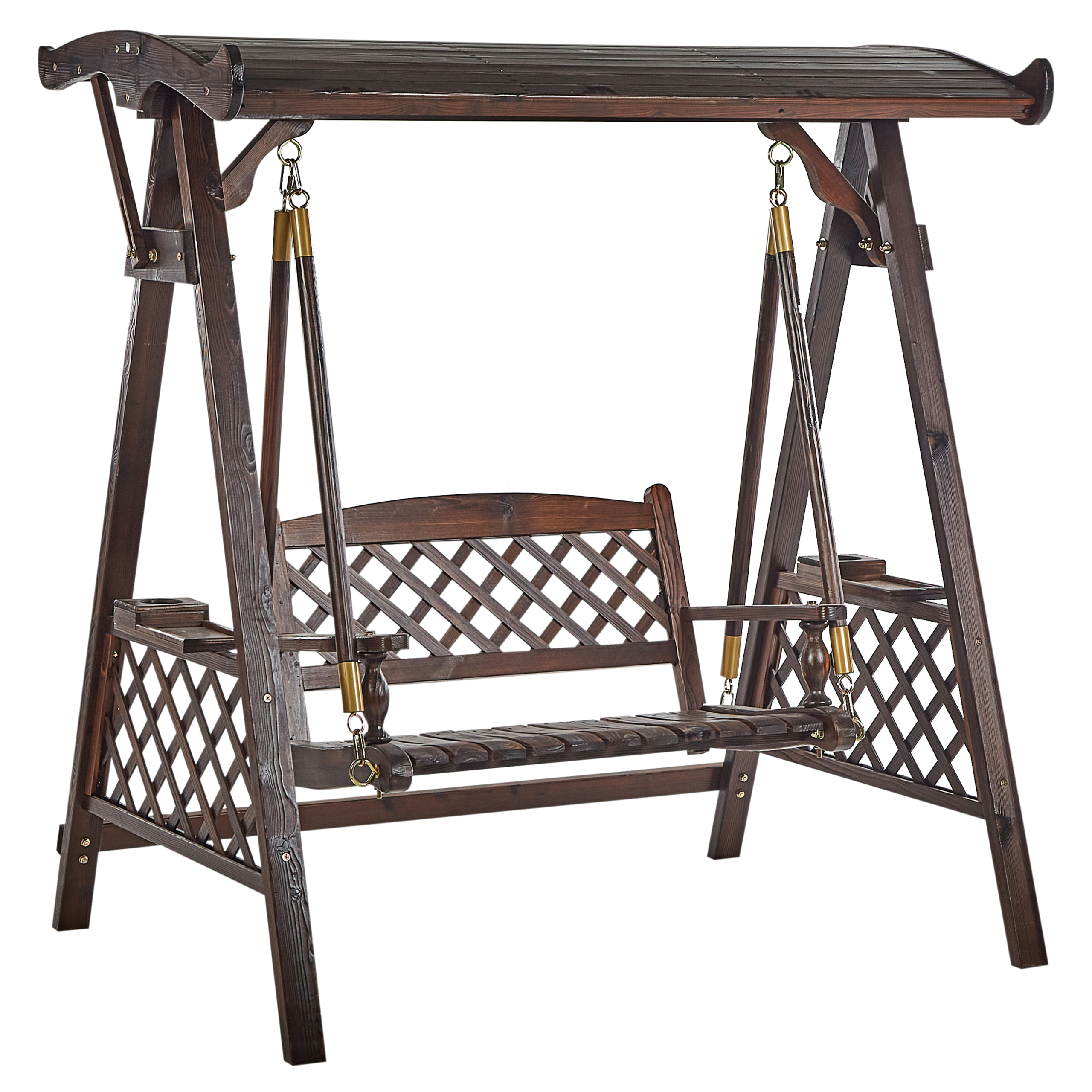 Puutarhakeinu SENARICA kuusi Tummanruskea