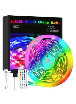 NETTLIFE 20m,monivärinen,muovinen,LED - nauha