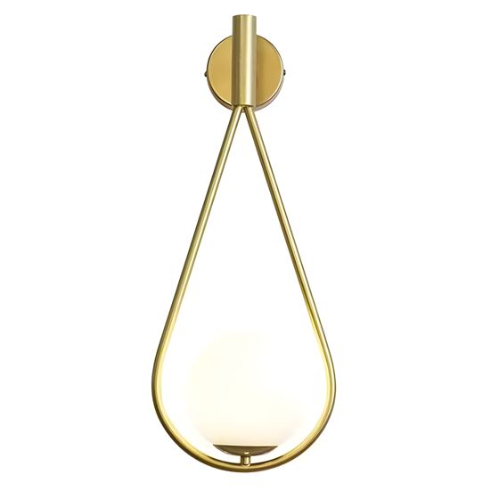 TOOLIGHT seinävalaisin G094-1W Kulta-valkoinen, 50x15x50cm