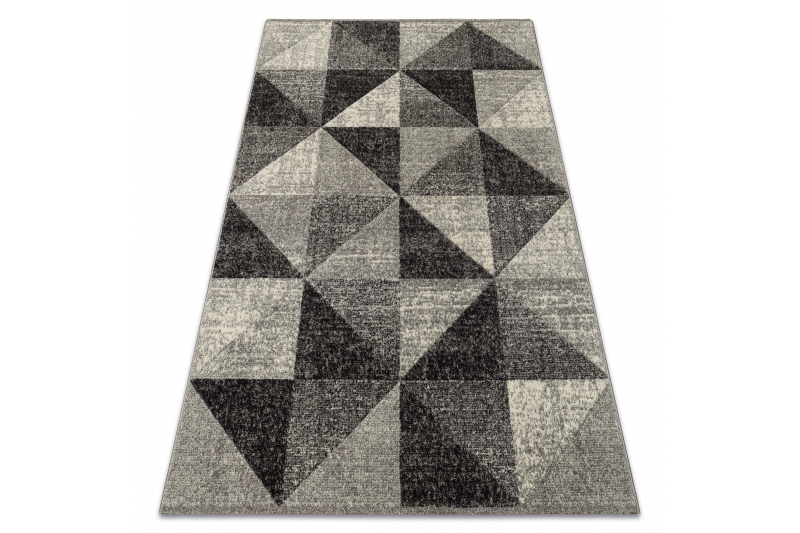 Matto FEEL 5672/16811 KOLMIOT harmaa / antrasiitti / kerma 280x370 cm