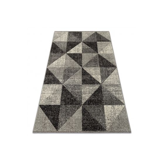 Matto FEEL 5672/16811 KOLMIOT harmaa / antrasiitti / kerma 280x370 cm