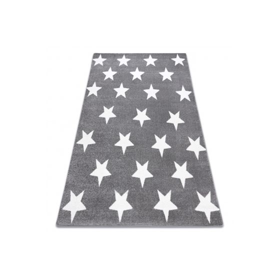 Matto SKETCH - FA68 harmaa/kerma - Tähdet 240x330 cm