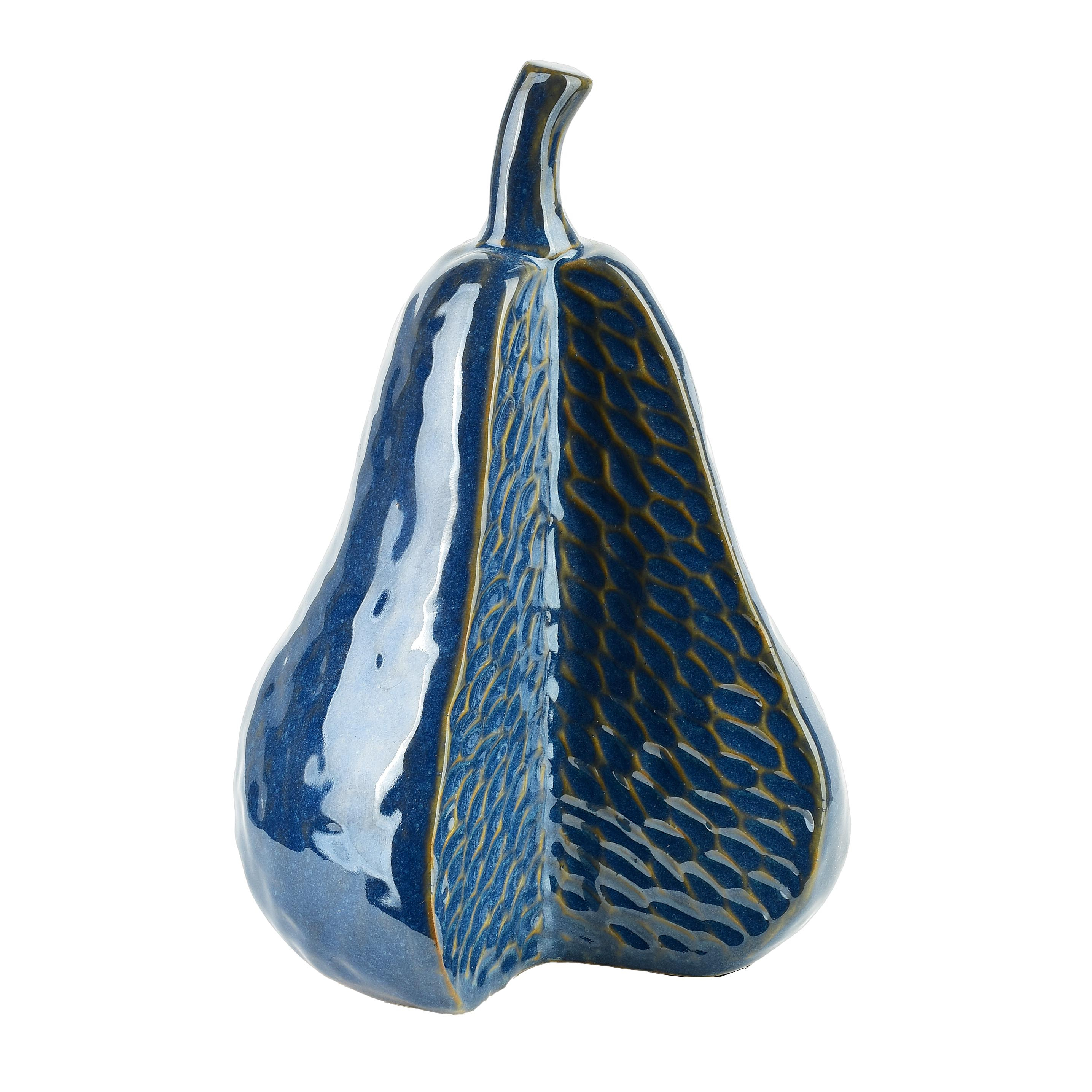 Koristefiguuri keramiikka SAGGIO PEAR 13,5x12x21 cm laivastonsininen 1 kpl