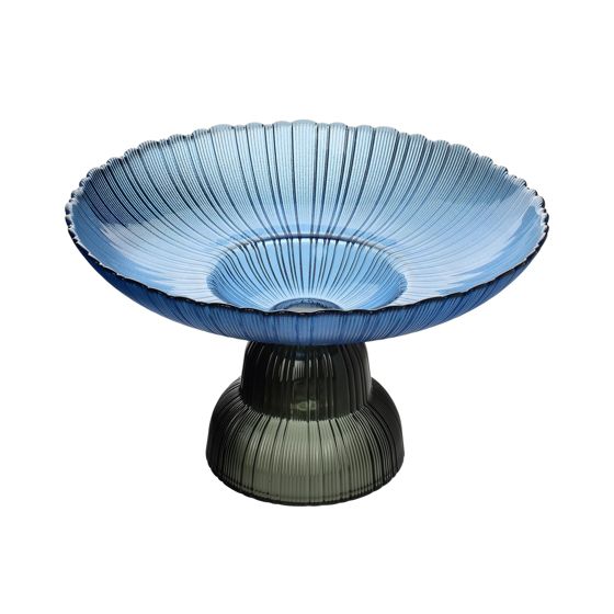 Tarjoiluvati Lasi Mondex Daz Glass 24x14 sininen 1kpl