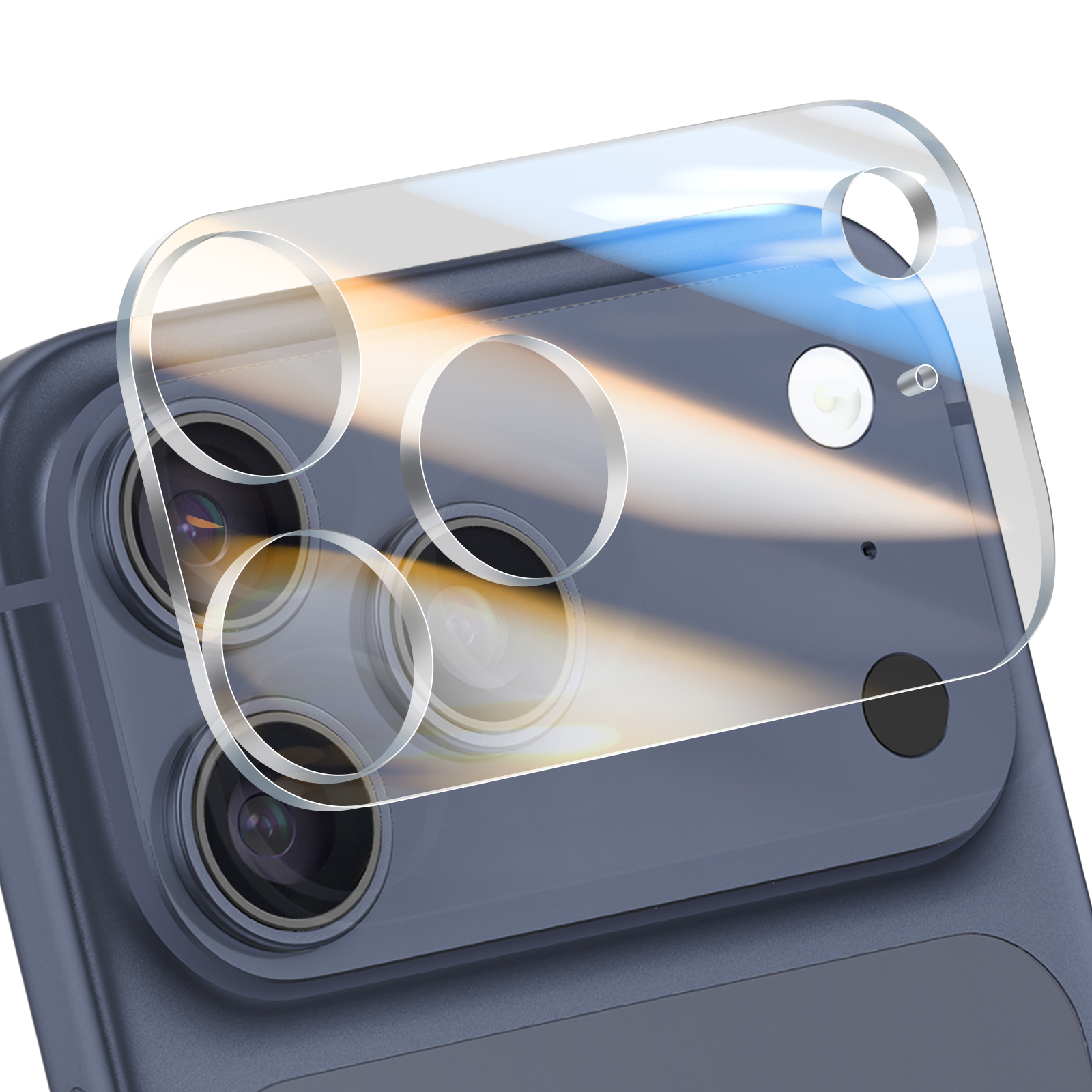 Kameran linssinsuoja iPhone 17 Pro Max:lle, täysi pinnoite