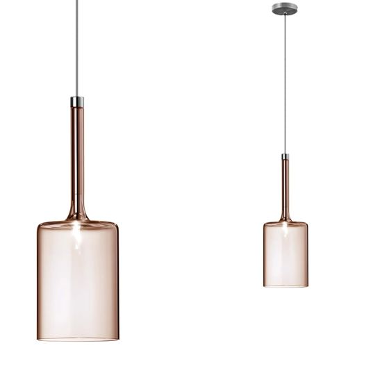 TOOLIGHT riippuva kattovalaisin APP1699-1CP B ruskea, 14x10x30cm