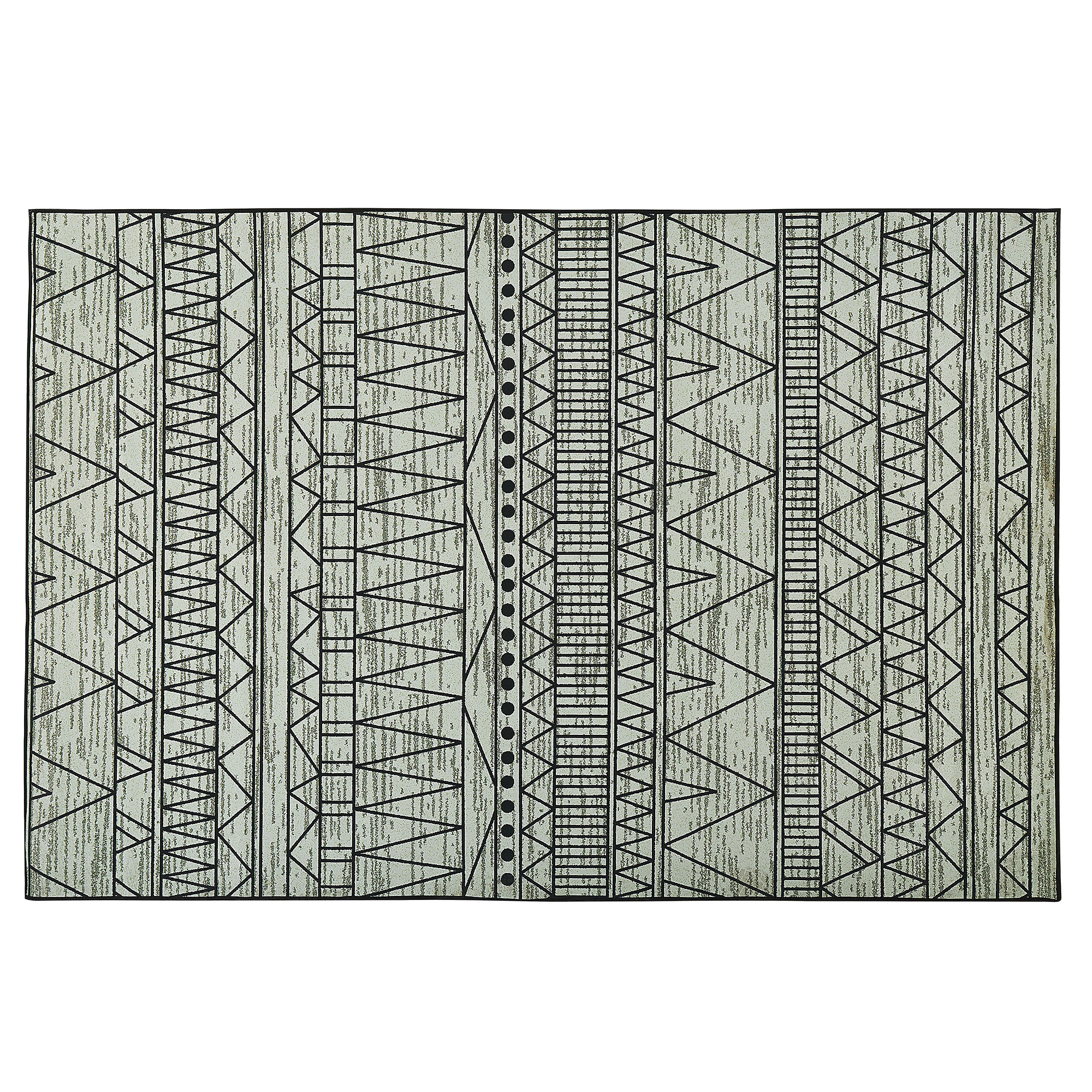 Matto KEBAN Musta 160 x 230 cm