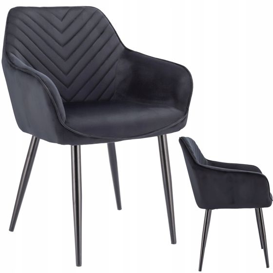 NAPOLI-tuoli musta