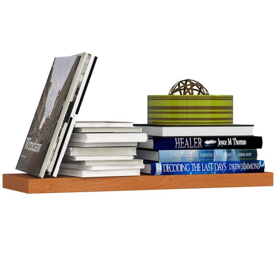 Akord Seinä-hylly Leppä 60x20x4