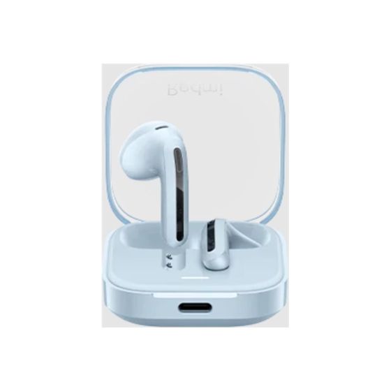 Xiaomi Redmi Buds 6 Active -nappikuulokkeet, läpinäkyvä sininen