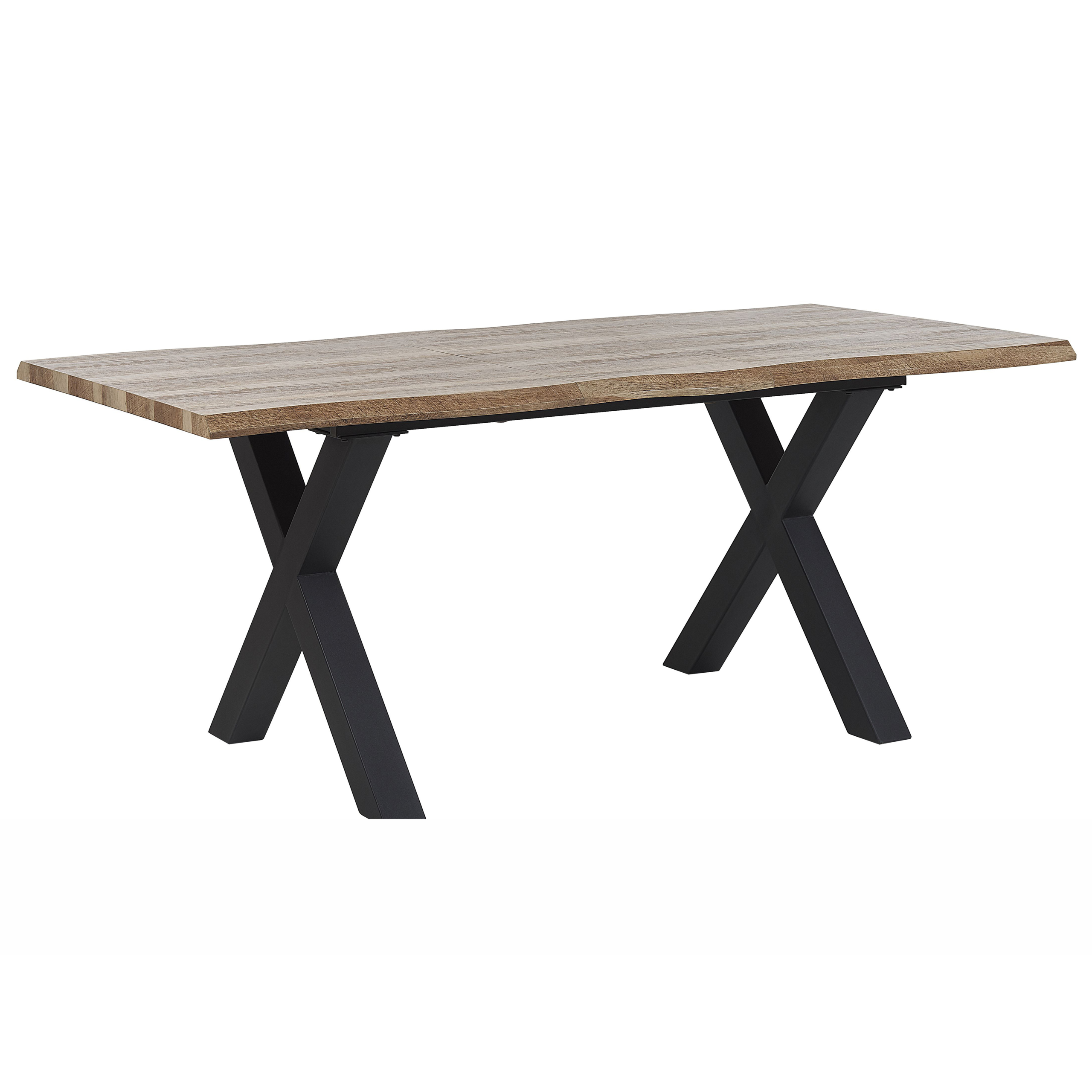 Jatkettava ruokapöytä BRONSON Tummanruskea 140/180 cm 90 cm