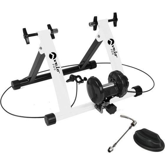 Turbo Trainer säädettävä vastus magneettinen sisäpyörä maantiepyörä maastopyörät valkoinen