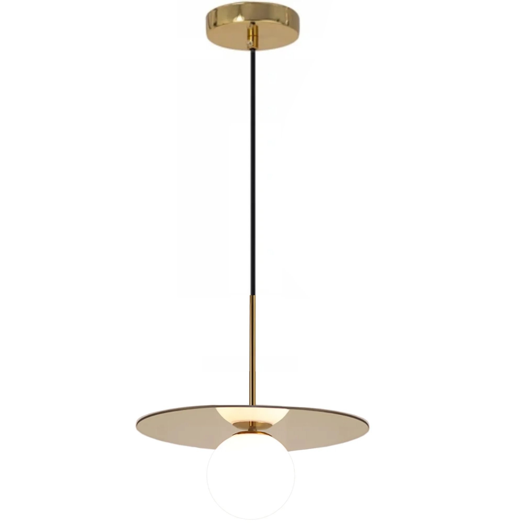 TOOLIGHT riippuva kattovalaisin APP939-1CP kulta, 27x18x72cm