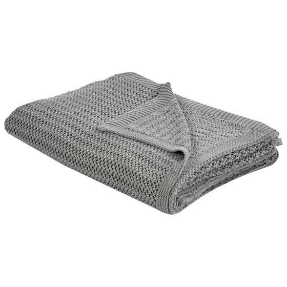 Päiväpeitto ILEN puuvilla 150 x 200 cm Harmaa