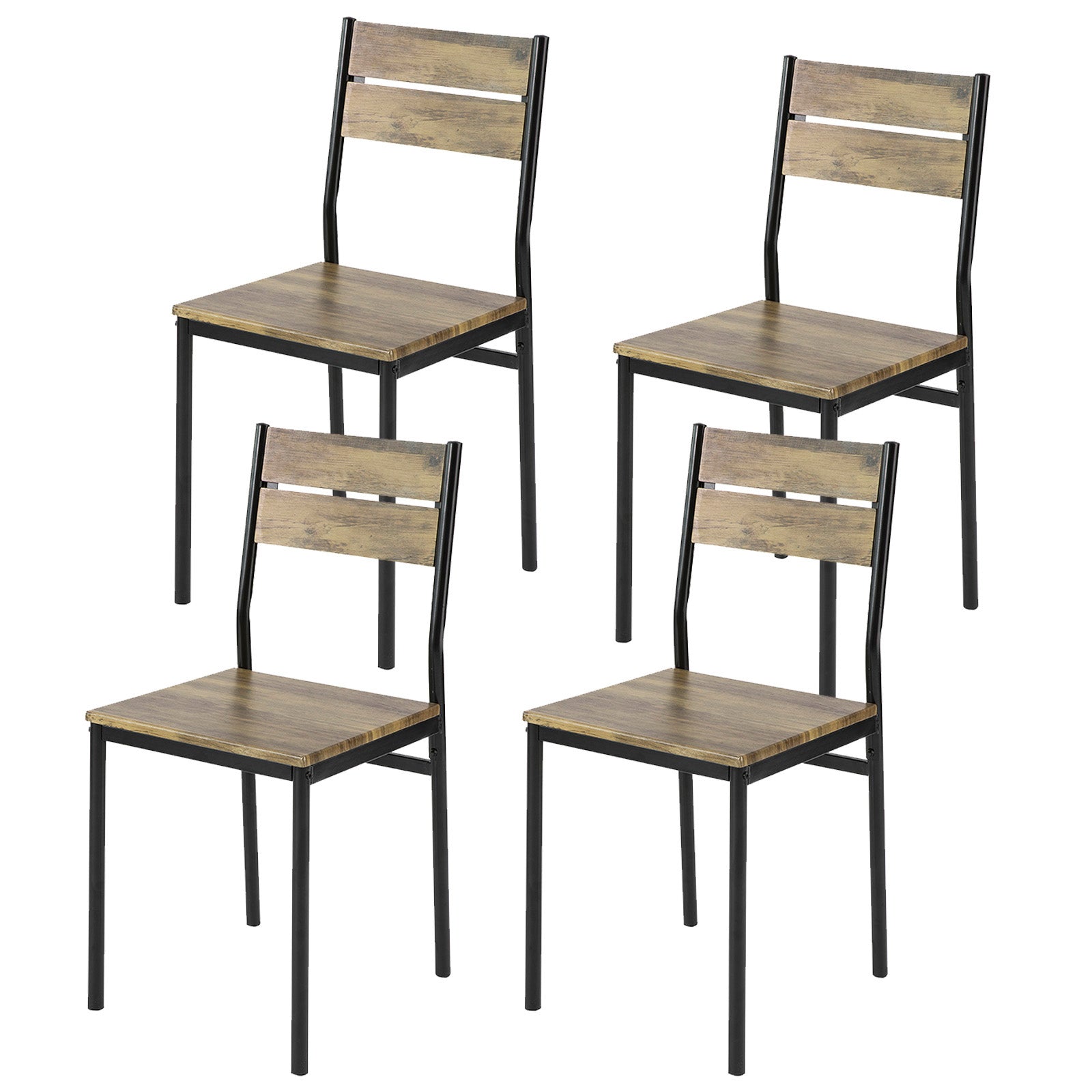SoBuy Taittuvat tuolit sisätiloissa, taittuvat tuolit, taittuva tuoli, fst72-nx4