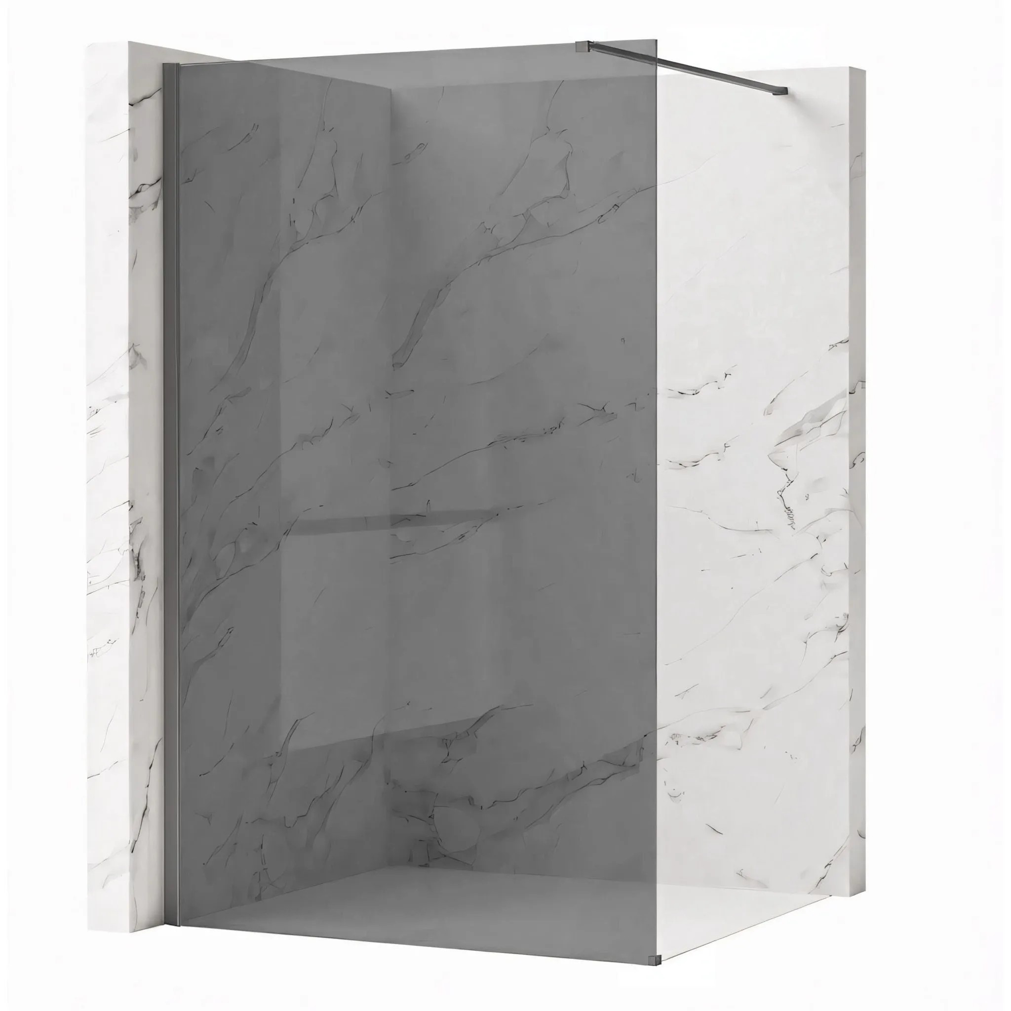 REA Suihkuseinä Flexi Grey 100 Titaani, 100X195CM