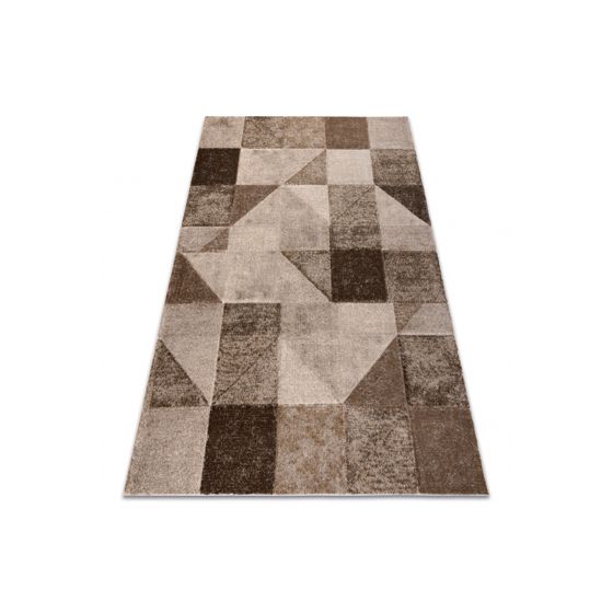 ARCANA 0822 matto beige / ruskea, geometrinen, moderni 140x190 cm